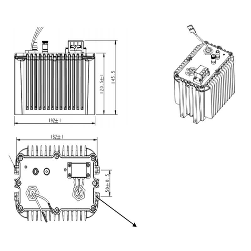 oil immersed microwave power supply