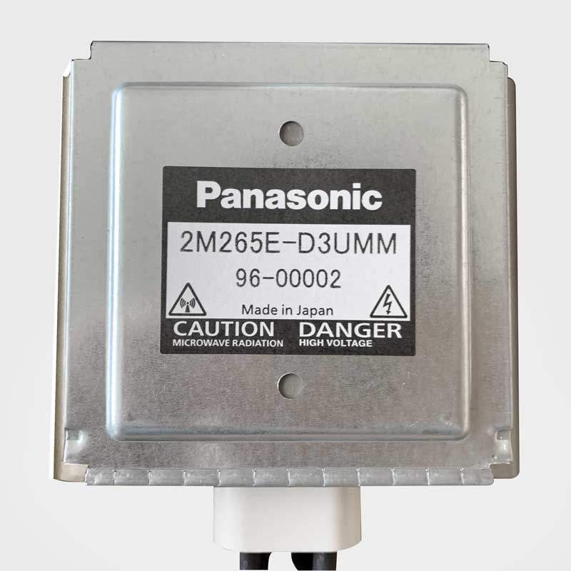 Magnetron von PANASONIC Typ 2M167B-M23 850 W 2.455 Hz Heizspannung 3,3 V